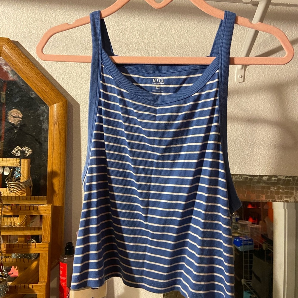 Striped tank top